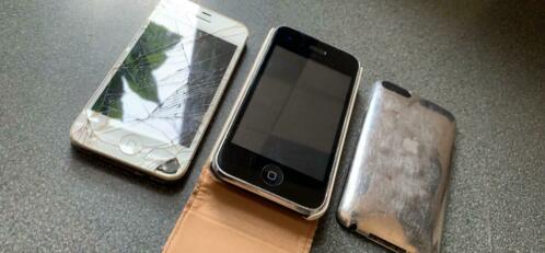 2 oude iphones en ipod