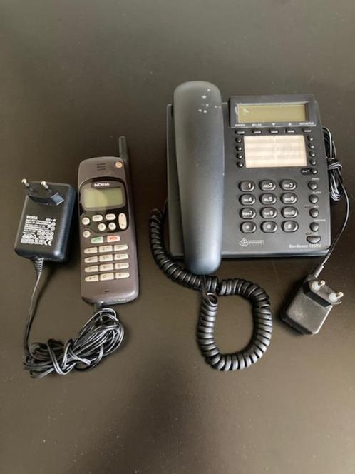 2 oudere telefoons Nokia NHE-5NX en KPN Bordeaux 100HV
