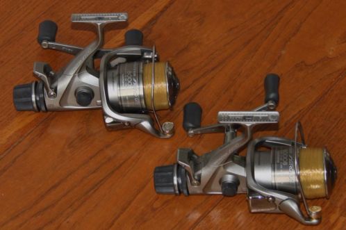 2 Shimano Aero GTE 8000B Baitrunners 