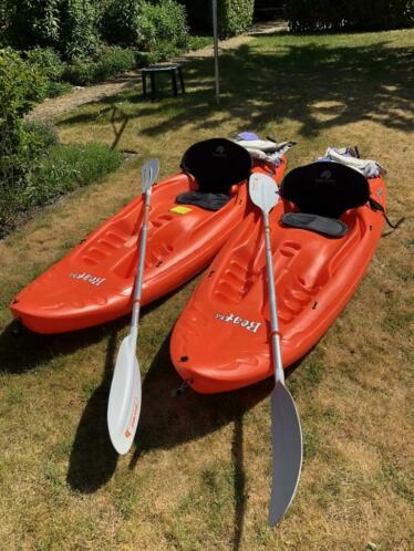 2 sit on Kayak kano kajak incl reddingsvesten