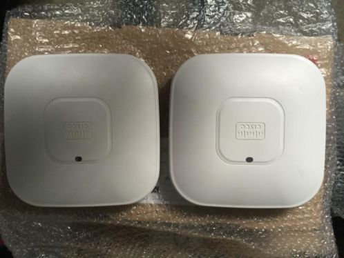 2 stuks Cisco Aironet AIRCAP2602I-E-K9 Acces Points 