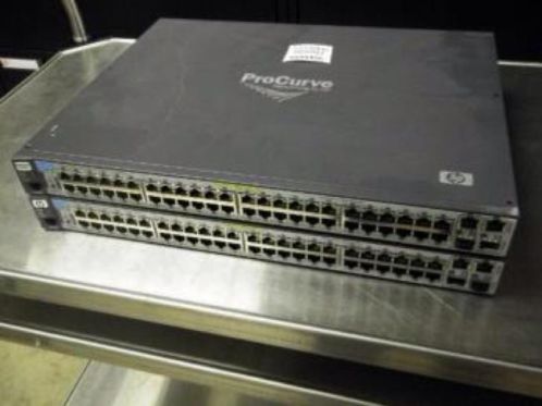 2 stuks HP 2610-48PWR switch POE