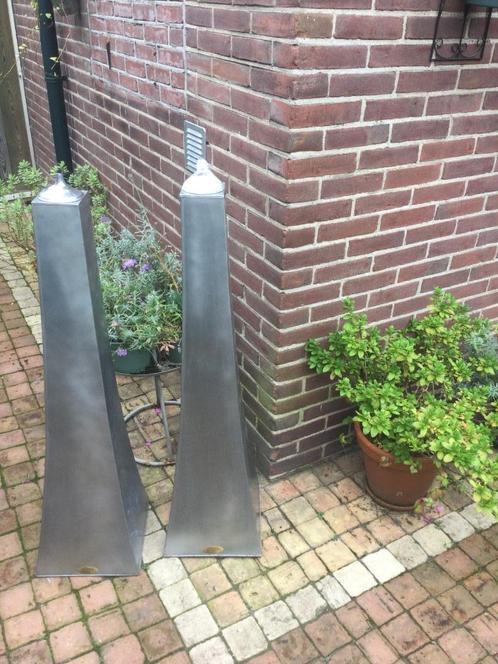 2 Tuinfakkels (aluminium)