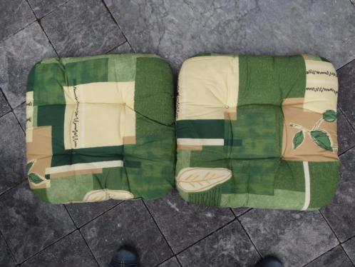 2 tuinstoelkussens voor standenstoel of kuipstoel