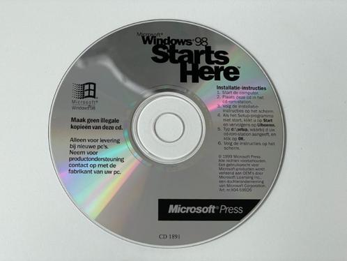 2 (Vintage) Windows 98 CD - LET OP vereist oude PC hardware