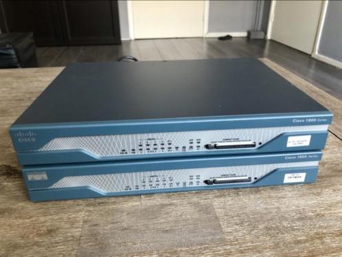 2 x Cisco 1811 V08 Integrated Services Routers
