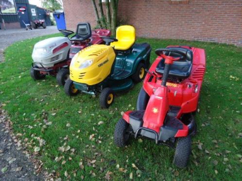 2 x inruilzitmaaiers Gutbrod en YardMan 
