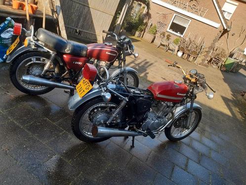 2 x kawasaki z200 opknappers bj 78 en 81