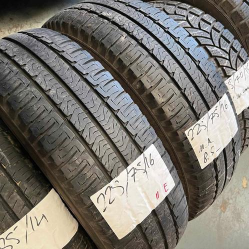 2 x Michelin 225-75-16 C Zomerbanden 8,5mm