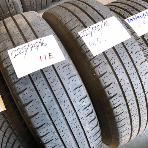 2 x Michelin Agilis 225-75-16 C Zomerbanden 4,5mm