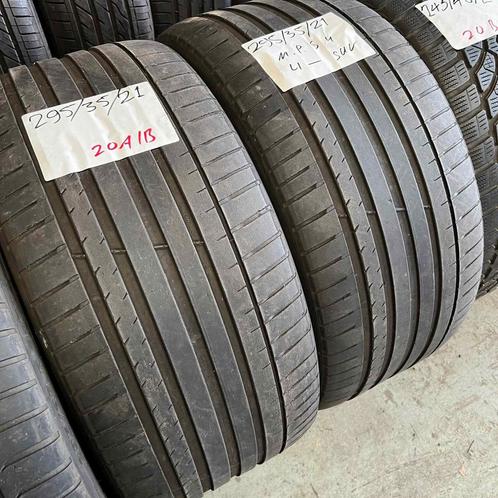 2 x Michelin Pilot Sport 4 295-35-21 Zomerbanden 4mm