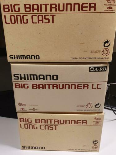 2 x set van 3 Shimano Big Baitrunner LC