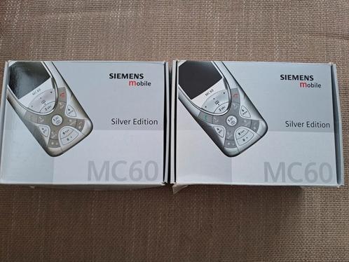 2 x Siemens MC60 mobiele telefoons