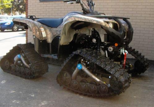 2 X Yamaha Grizzly 700 Camouflage Rupsbanden, NL-Kent. Kans