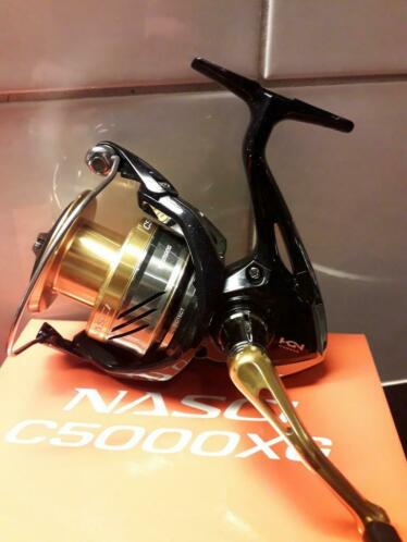 2 zo goed als nieuwe shimano nasci c5000xg