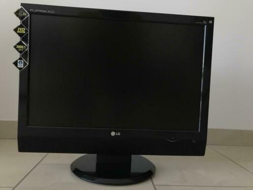 20 inch LG beeldscherm  TV  Monitor met afstandbediening