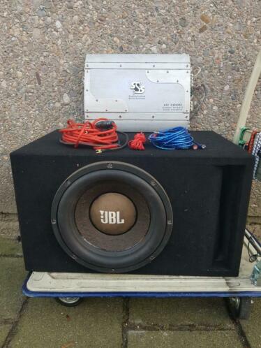 2000w versterker 3000w subwoofer kabelset