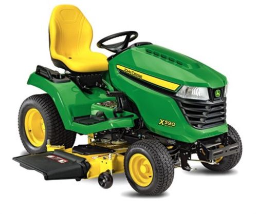 2015 John Deere X590 Tuintrekker incl. bezorgen in NL en BE