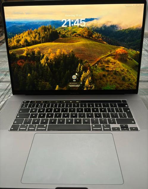 2019 MacBook Pro 16 inch, met touchbar