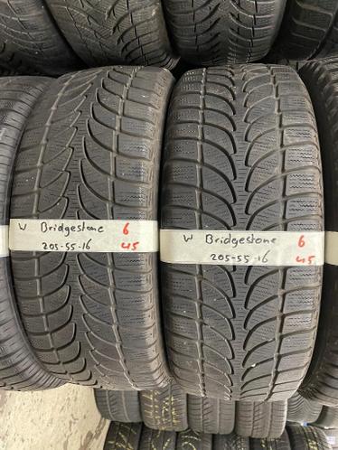 205-55-16 Bridgestone Winterbanden 6mm Montage 205 55 16