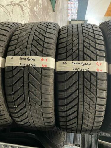 205-55-16 Goodyear ALL SEASON 6.5mm Incl Montage 205 55 16