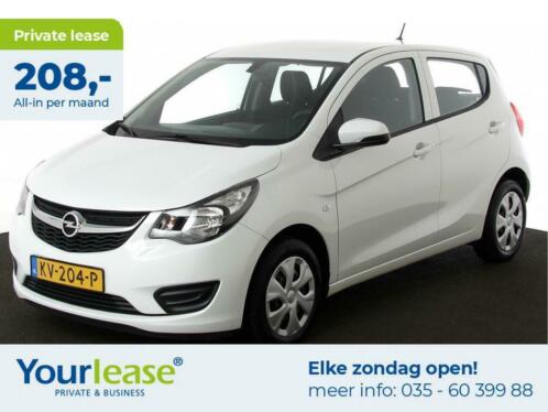 208,- Private lease  Opel KARL 1.0 ecoFLEX Edition
