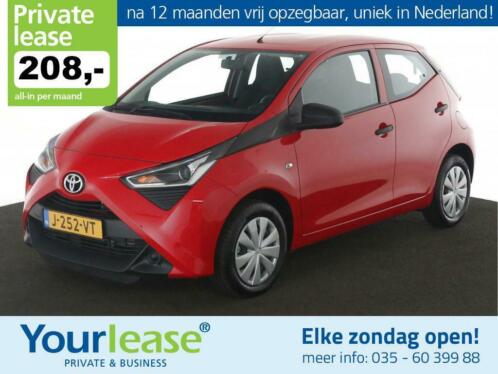 208,- Private lease  Toyota Aygo X Cool Edition  Friendje