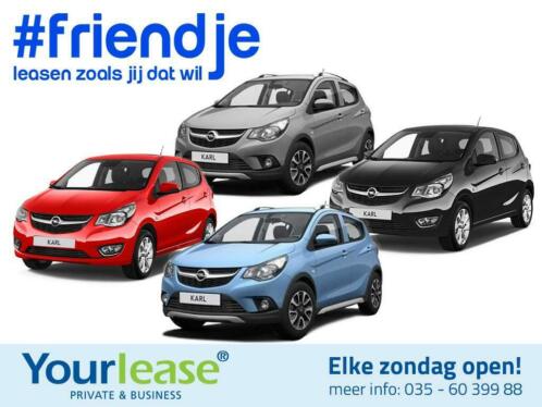 20x Opel Karl  Private lease v.a. 219,- all-in  Friendje