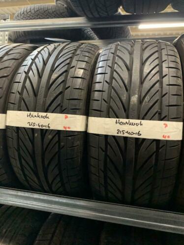 215-40-16 Hankook Zomerbanden 7mm Incl Montage 215 40 16