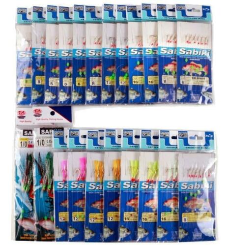 22 Packs Zee vissen pesca sabiki amp piscatore rigs aas met