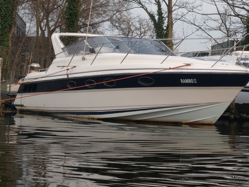 Fairline targa 34 1990 + extrad (woonboot met ligplaats 700 euro/yar in rotterdam)