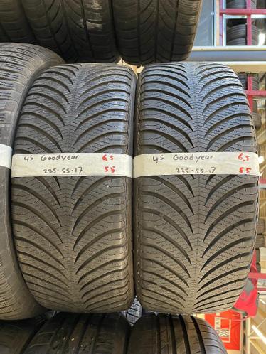 225-55-17 Goodyear ALL SEASON 6.5mm Incl Montage 225 55 17