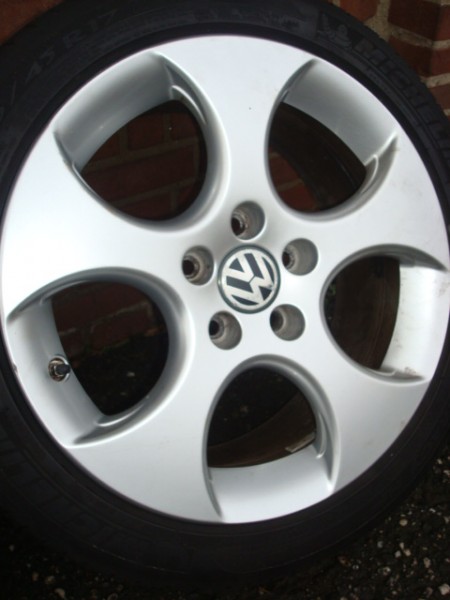 17''Originele GTI Velgen en Banden Steek 5x112