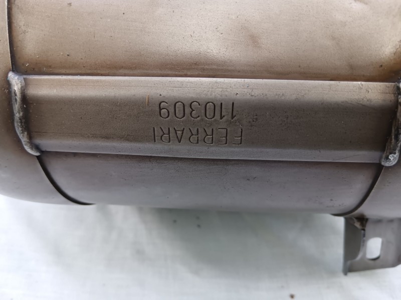 Exhaust silencers Ferrari 512 BB/BBi