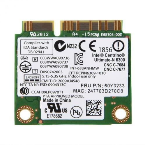 2.45G Dual-Band Mini PCI WIFI Card voor Lenovo IBMIntel