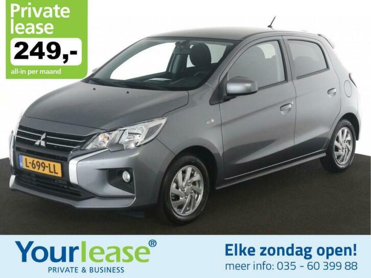 249,- Private lease  Mitsubishi Space Star Active Automaat