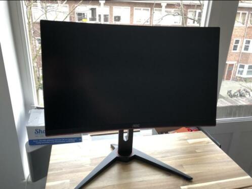 24inch AOC (C24G1) monitor hoogteverstel en kantelbaar