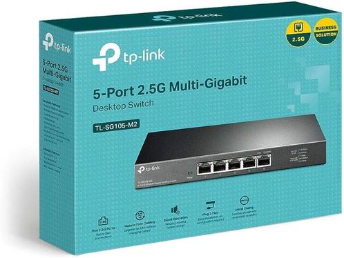 2.5GBps Ethernet Netwerk Switch - TP-Link TL-SG105-M2