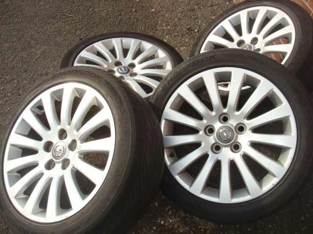 18 Inch Orginele Opel Velgen en Banden Steek 5x120