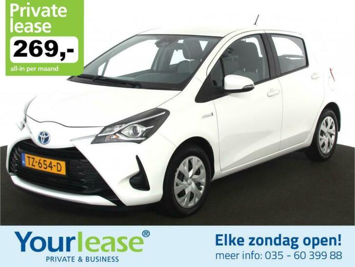 269,- Euro Private lease  Toyota Yaris 1.5 Hybrid Active