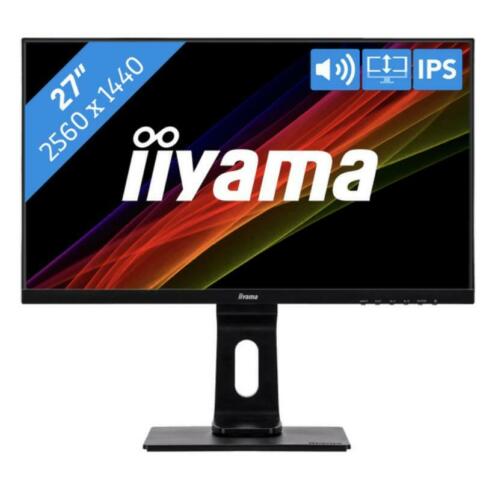 27 inch QHD monitor - iiyama ProLite XUB2792QSU-B1