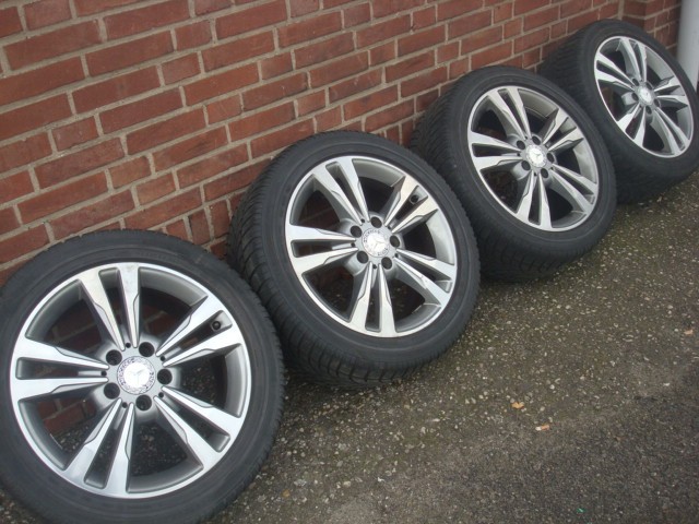 17 inch Originele Avantgarde Velgen Mercedes C E klasse Steek 5x112