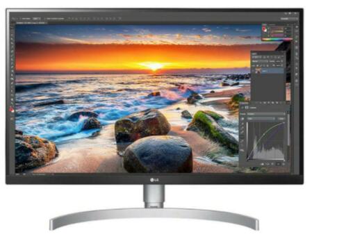 27inch LG 27UL850-W 4K UHD monitor , IPS, 5ms, 3maanden oud