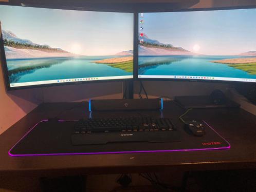 27quot Curved Monitor 2 stuks