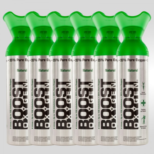 Boost 6 pack zuurstof voor Basketbal teams!