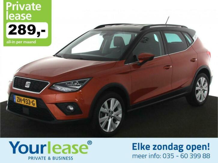 289,- Private Lease  Seat Arona Style Launch Edition