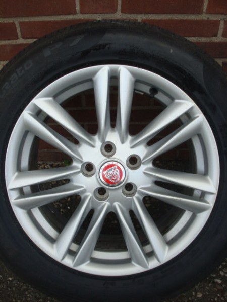 17’’Inch originele Dubel Spak velgen Jaguar XF-Type 5x108