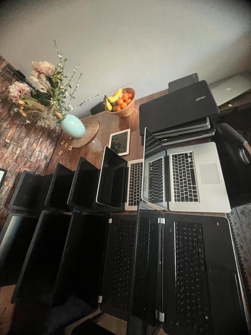 28x Partij laptops,macbook,chromebook