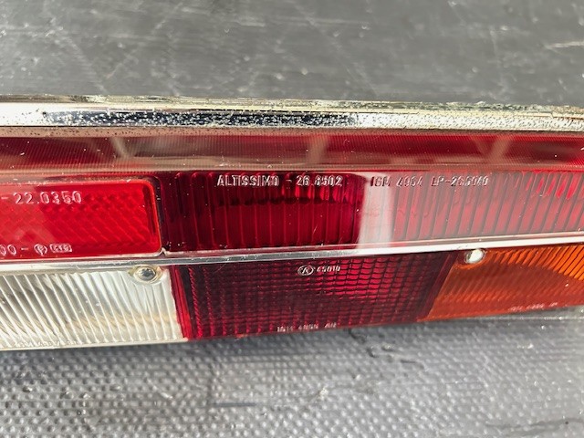 Rh taillight for Fiat Dino 2000 Coupè