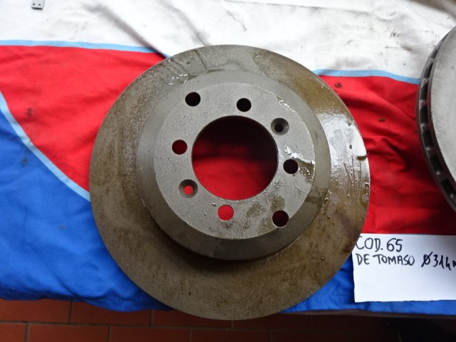 Rear brake discs for De Tomaso Pantera